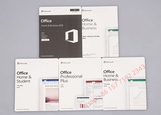 Retail Box Software License Key Office 2021 Pro Plus Online Activated
